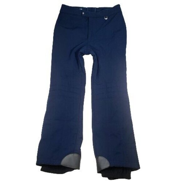Schoeller Textil Snow Pants Navy Blue Size 38 Made In Hong Kong - Picture 3 of 8